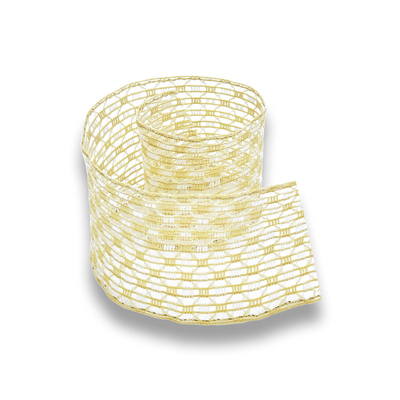 TELA ARAMADA CRISTAL DE 60MM/9.15M - AA FITAS DECOR