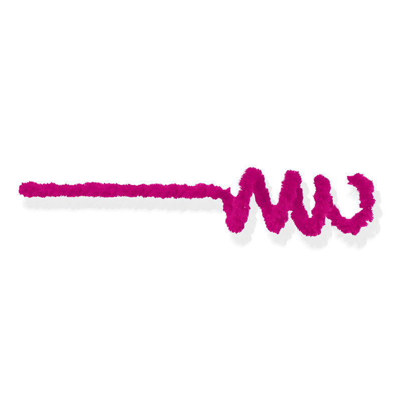 Chenille Colorido com 6MM/3M - Fucsia | Chenille