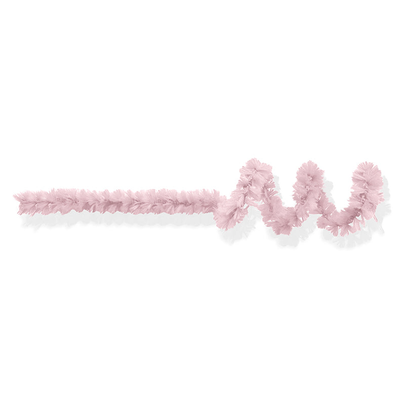 Chenille Colorido de 12MM - Rosa Claro | Chenille