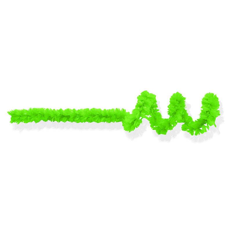 Chenille Colorido de 12MM - Verde Fosforescente | Chenille