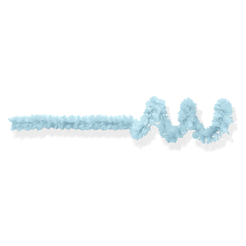 Chenille Colorido de 12MM - Azul Claro | Chenille
