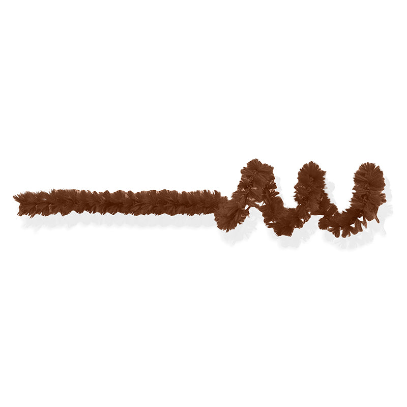 Chenille Colorido de 12MM - Marrom | Chenille