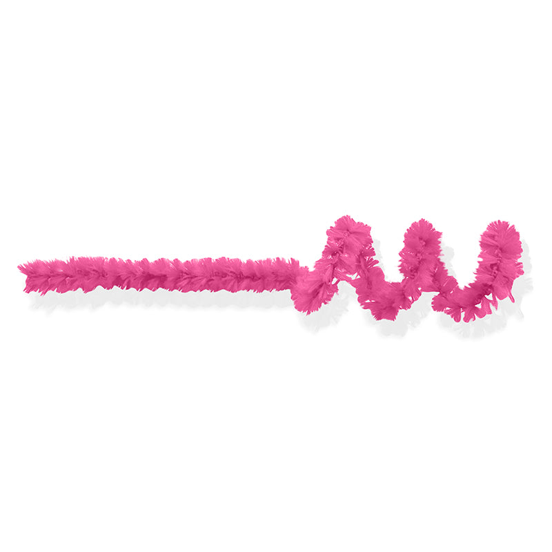 Chenille Colorido de 12MM - Rosa Chiclete | Chenille