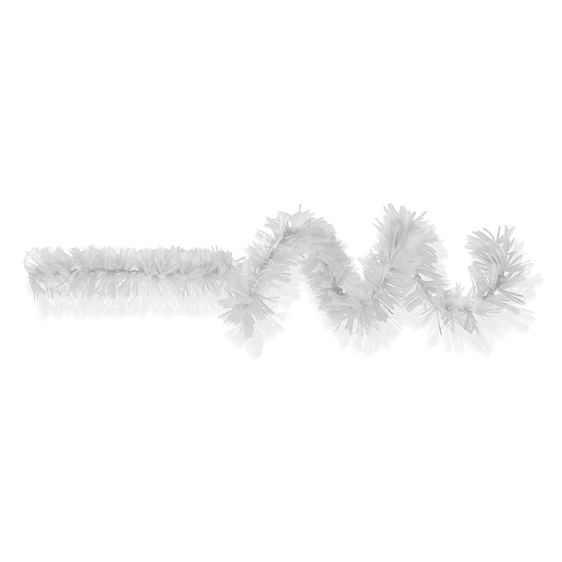 Chenille Colorido 20MM - Branco | Chenille