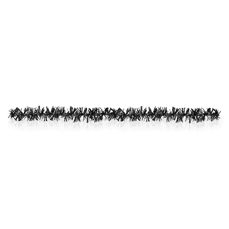 Chenille Metazidado 8MM - Aa Fitas Dcor - Preto | Chenille