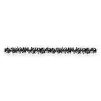 Chenille Metazidado 8MM - Aa Fitas Dcor - Preto | Chenille