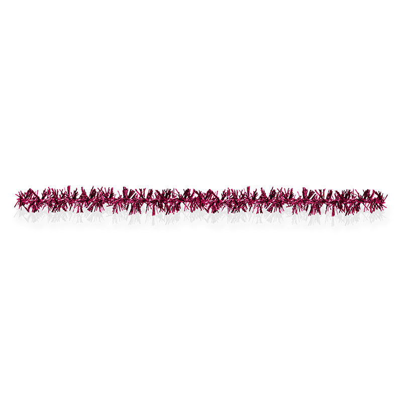 Chenille Metazidado 8MM - Aa Fitas Dcor - fucsia | Chenille