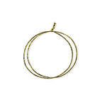 Arame Galvanizado Revestido de Fio Metalizado - Gold | Arame Decorativo