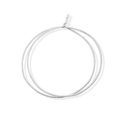 Arame Galvanizado Revestido em Poliester Colorido O.9mm - Branco | Arame Decorativo