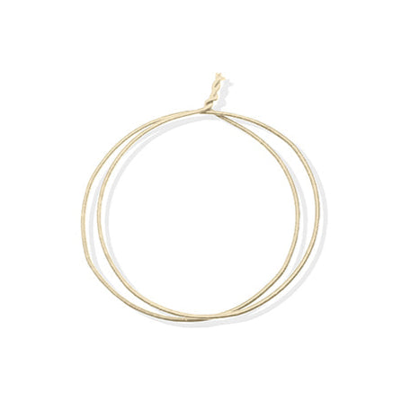 Arame Galvanizado Revestido em Poliester Colorido O.9mm - Natural | Arame Decorativo