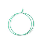 Arame Galvanizado Revestido em Poliester Colorido O.9mm - verde água | Arame Decorativo