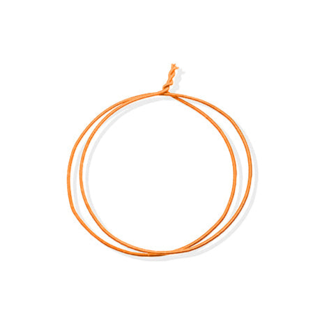 Arame Galvanizado Revestido em Poliester Colorido O.9mm - Laranja Claro | Arame Decorativo