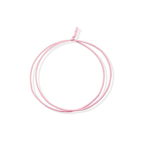Arame Galvanizado Revestido em Poliester Colorido O.9mm - Rosa Claro | Arame Decorativo