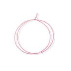 Arame Galvanizado Revestido em Poliester Colorido O.9mm - Rosa Claro | Arame Decorativo