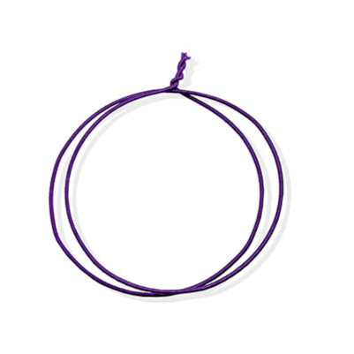Arame Galvanizado Revestido em Poliester Colorido O.9mm - Roxo | Arame Decorativo