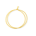 Arame Galvanizado Revestido em Poliester Colorido O.9mm - Amarelo | Arame Decorativo