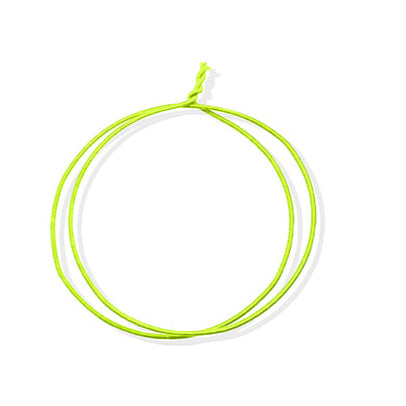 Arame Galvanizado Revestido em Poliester Colorido O.9mm - Amarelo Fosforescente | Arame Decorativo