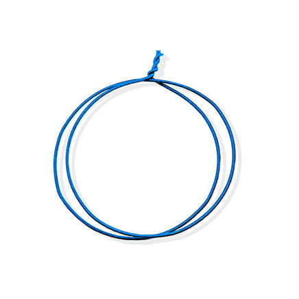 Arame Galvanizado Revestido em Poliester Colorido O.9mm - Azul Turquesa | Arame Decorativo