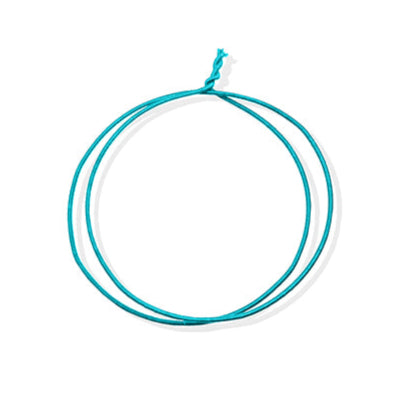 Arame Galvanizado Revestido em Poliester Colorido O.9mm - Azul Celeste | Arame Decorativo