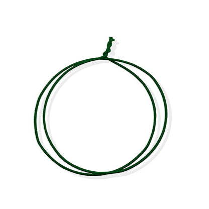Arame Galvanizado Revestido em Poliester Colorido O.9mm - Verde musgo | Arame Decorativo