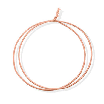 Arame Galvanizado Revestido em Poliester Colorido O.9mm - Rosa rada | Arame Decorativo