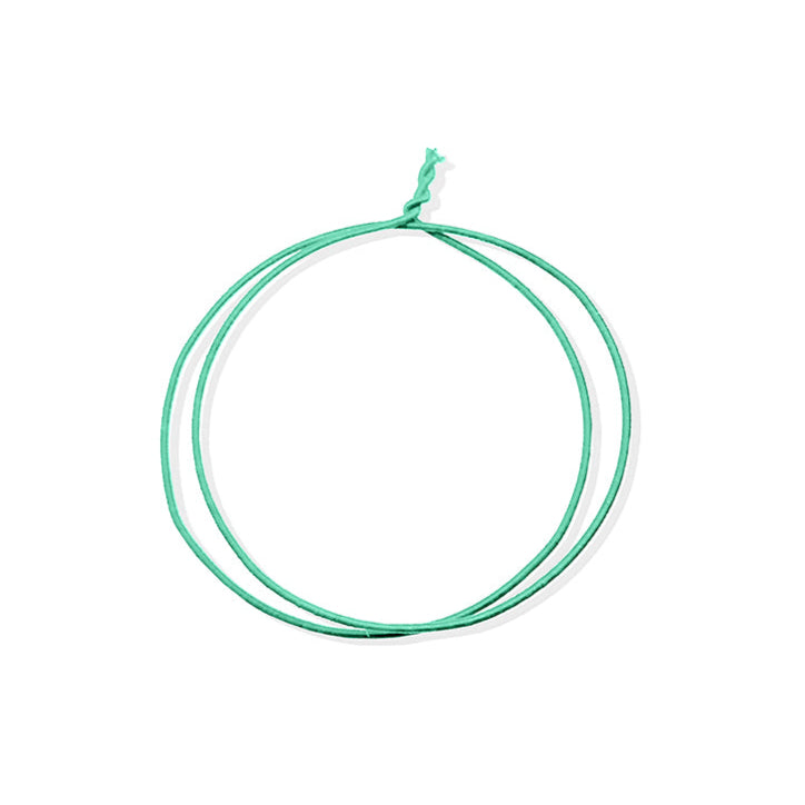 Arame Galvanizado Revestido de Poliéster Colorido com 1.2MM - Verde Água | Arame Decorativo