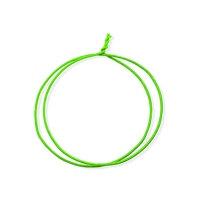 Arame Galvanizado Revestido de Poliéster Colorido com 1.2MM - Verde Fosforecente | Arame Decorativo