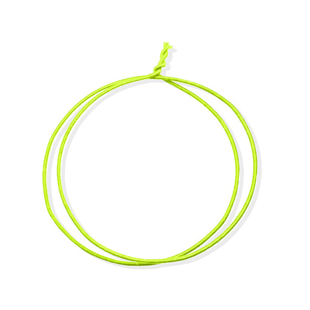 Arame Galvanizado Revestido de Poliéster Colorido com 1.2MM - Amarelo Fosforecente | Arame Decorativo
