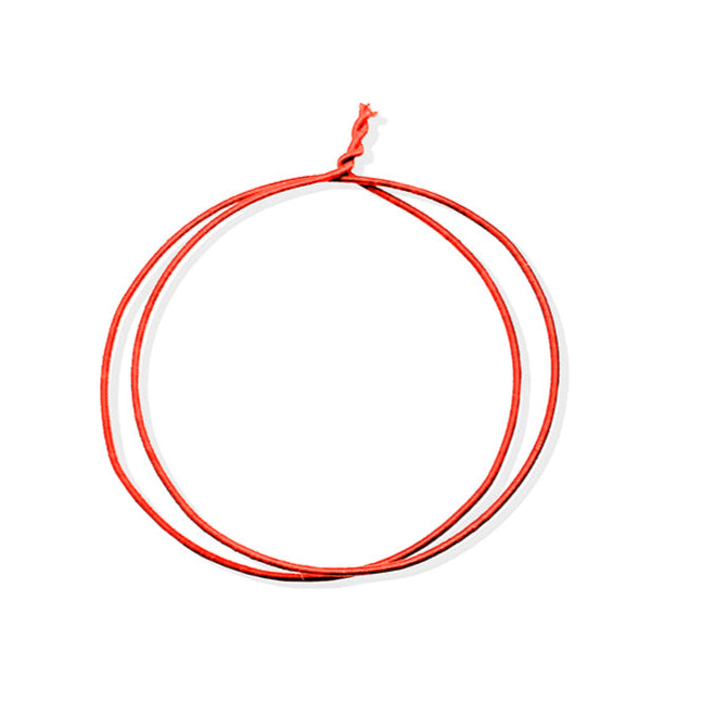 Arame Galvanizado Revestido de Poliéster Colorido com 1.2MM - Laranja Fosforecente | Arame Decorativo