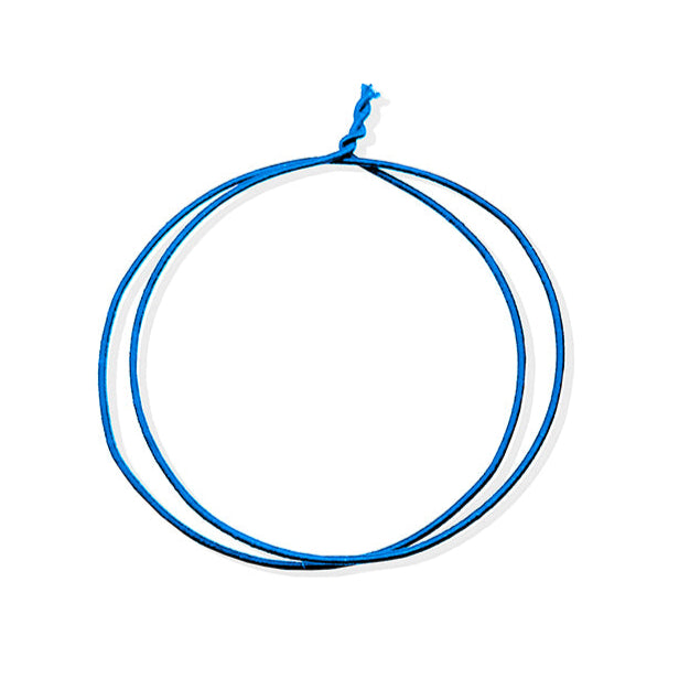 Arame Galvanizado Revestido de Poliéster Colorido com 1.2MM - Azul Turquesa | Arame Decorativo