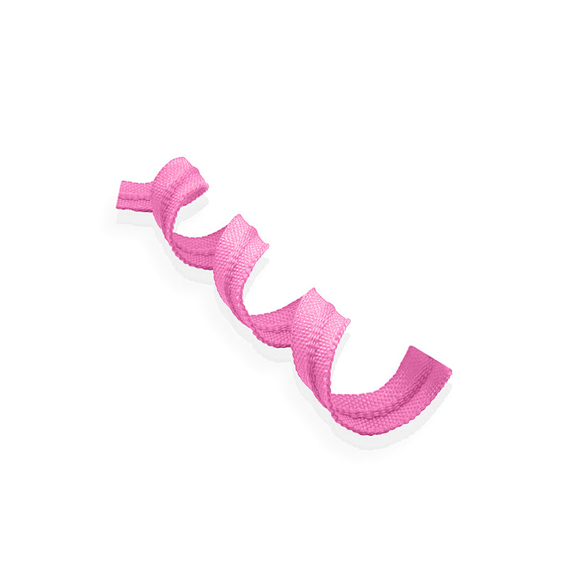 Fita Floral Aramada de Poliéster Colorida - Rosa chiclete | Fita Floral