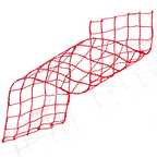 Tela Aramada Metalizada Robust 100MM/9.15M - Vermelho | Tela Decorativa