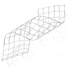 TELA ARAMADA METALIZADA ROBUST 100MM/9.15M - AA FITAS DECOR