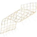 Tela Aramada Metalizada Robust 100MM/9.15M - Ouro | Tela Decorativa