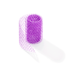 TELA ARAMADA METALIZADA BELL DE 60MM/9.15M - AA FITAS DECOR