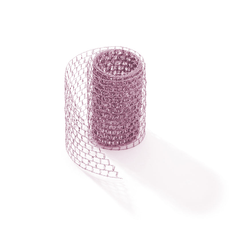 Tela Aramada Metalizada Bell de 60MM/9.15M - ROSA FOSF | Tela Decorativa