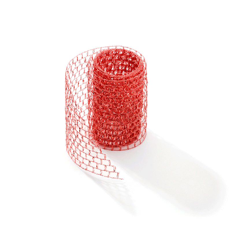 Tela Aramada Metalizada Bell de 60MM/9.15M - Vermelho | Tela Decorativa