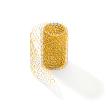 TELA ARAMADA METALIZADA BELL DE 60MM/9.15M - AA FITAS DECOR