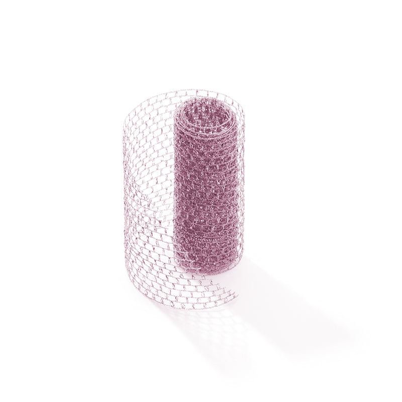 Tela Tuh Metalizada - ROSA FOSF | Tela Decorativa