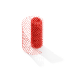 Tela Tuh Metalizada - Vermelho | Tela Decorativa
