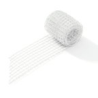 Tela Aramada de Poliéster Colorida de 40MM/9.15M - Branco | Tela Decorativa