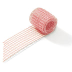 Tela Aramada de Poliéster Colorida de 40MM/9.15M - Rosa rada | Tela Decorativa