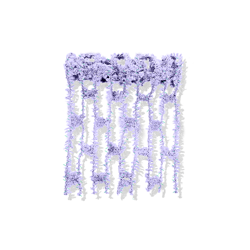 Tela Aramada de Poliéster Favo de 100MM/5M - LILÁS | Tela Decorativa