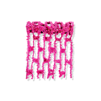 Tela Aramada de Poliéster Favo de 100MM/5M - ROSA ROSA | Tela Decorativa