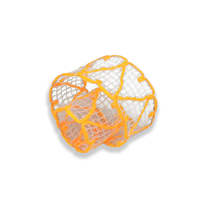 Fita Aramada Corações 35MM/9.15 - Laranja | Fita Aramada