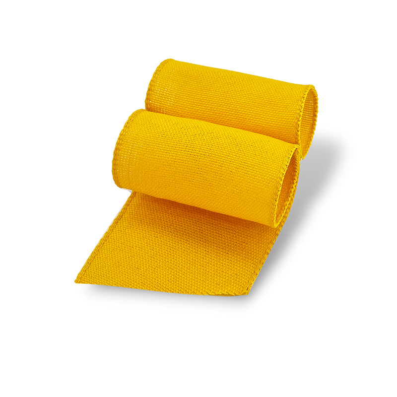 Fitas Aramadas de Poliéster Coloridas Colors de 60MM - Amarela | FITAS ARAMADAS DE POLIÉSTER COLORIDAS COLORS DE 60