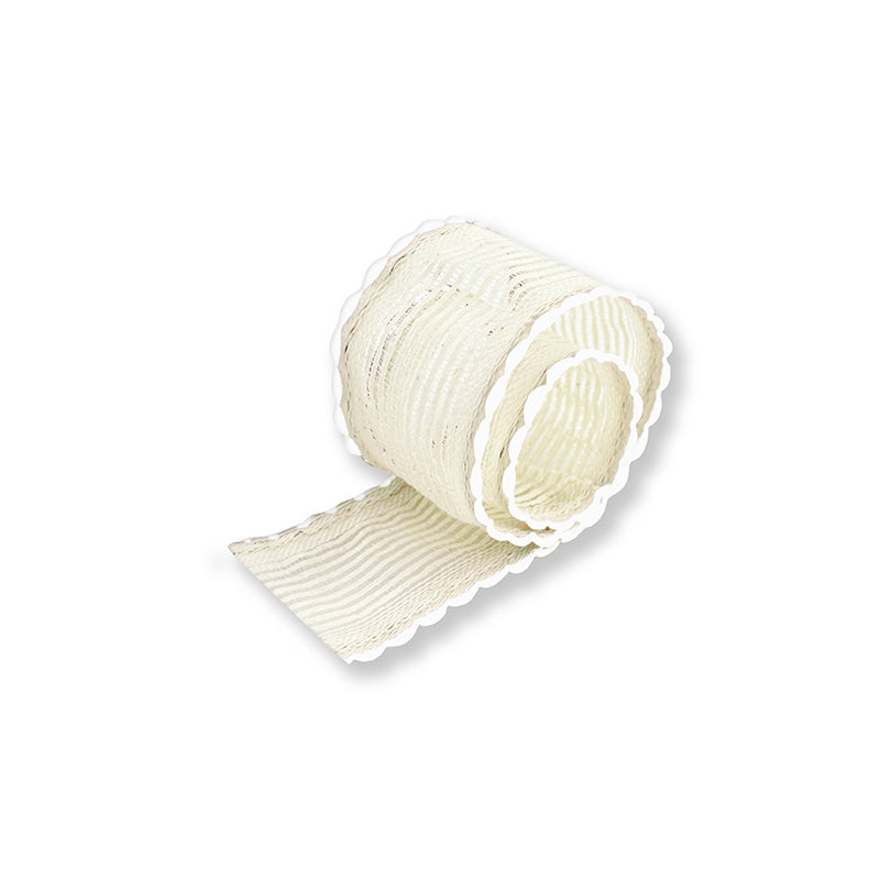 Fita Aramada de Algodão de 35MM/9.15M - Branco | Fita Aramada