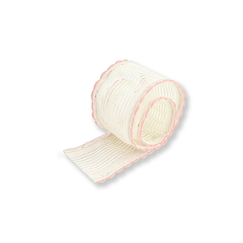 Fita Aramada de Algodão de 35MM/9.15M - Rosa Claro | Fita Aramada