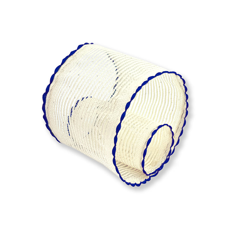 Fita Aramada de Algodão de 60MM/9.15M - Azul | Fita Aramada
