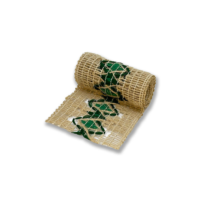 Fita de Juta Mel - Verde | Fita de Juta